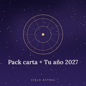 Pack: Carta completa + Tu año 2027
